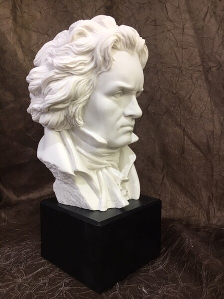 Beethoven Bust Prometheus Sculptural Portrait Sculpture Marble